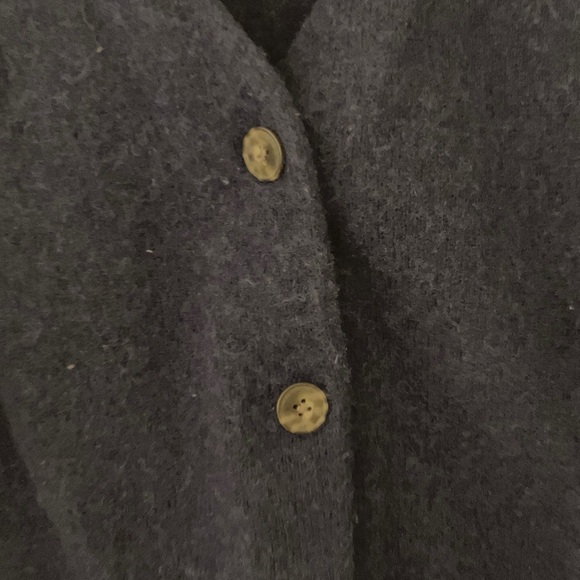 Madewell Harlow Blue Wool Cardigan - Picture 7 of 11